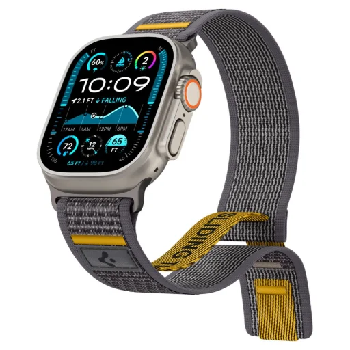 Spigen Athlex Air Apple Watch 6 / 7 / 8 / 9 / 10 / 11 / SE / Ultra 1 / 2 (44 / 45 / 46 / 49 mm) Aktív Szürke - 10
