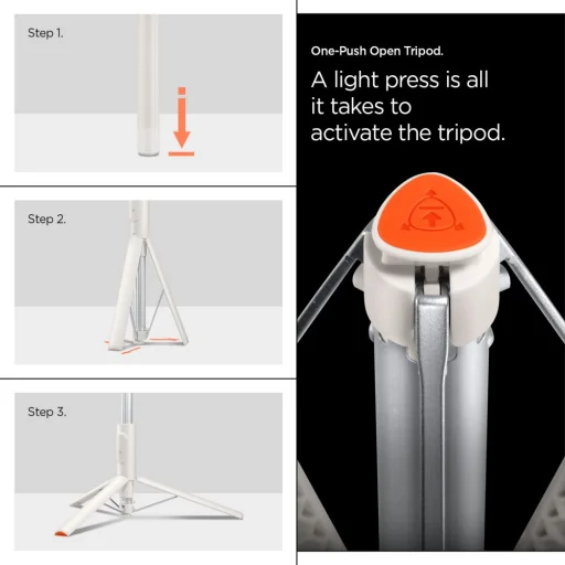 Spigen S541w Bluetooth Selfie Bot Állvány Dűne Bézs - 17