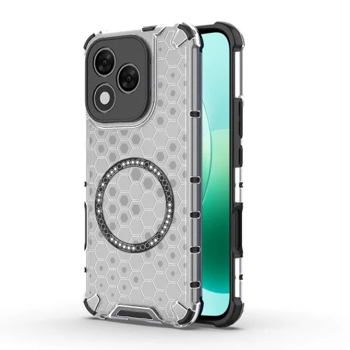  Honor 400 Lite Fehér Techsuit - HoneyComb Shield MagSafe tok - 1