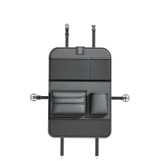 Összecsukható autós rendező első ülésekhez rekeszekkel D03-B fekete