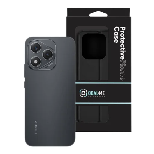  Honor 400 Lite Fekete OBAL:ME SmoothTouch Fliptok - 5