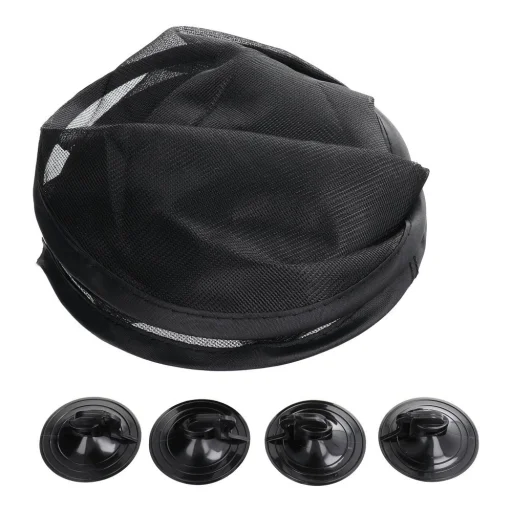 Autós napellenző tapadókoronggal hátsó ablakokra fekete - 1