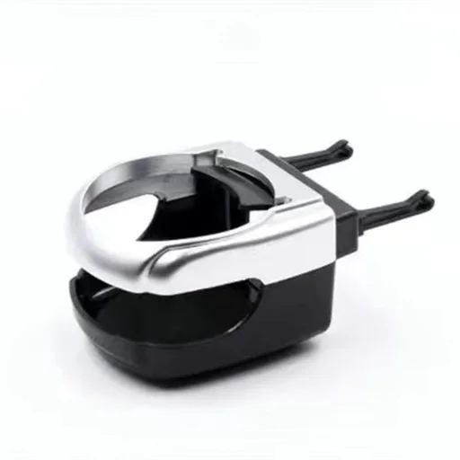 Pohártartó szellőzőrácsra fehér - 1