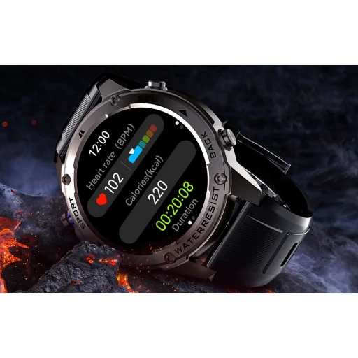 BlitzWolf BW-Voyager1 fekete okosóra - 8