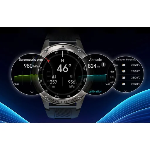 BlitzWolf BW-Voyager1 fekete okosóra - 9