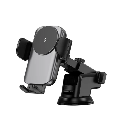 JELLICO autós tartó vezeték nélküli töltéssel W19 15W Fekete - 1