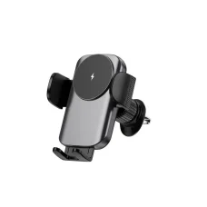 JELLICO W18 autós telefontartó vezeték nélküli töltéssel 15W Fekete