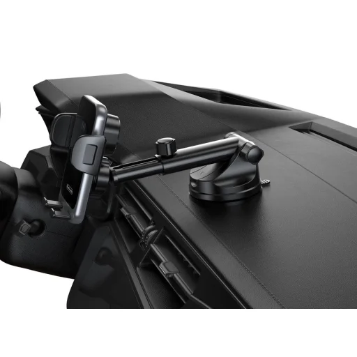 JELLICO autós telefontartó vezeték nélküli töltéssel W20 15W Fekete - 8