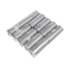 Műanyag zacskók kutyaürülékhez 10 tekercs ezüst