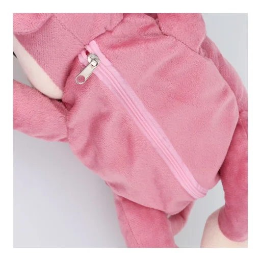 Majom formájú papírzsebkendő tartó rózsaszín - 2