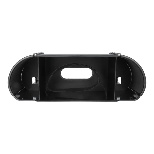 Első ülés hátlapjára szerelhető tárolódoboz fekete - 3