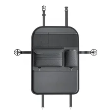 Első ülésekhez való autós szervező rekeszekkel D03 fekete