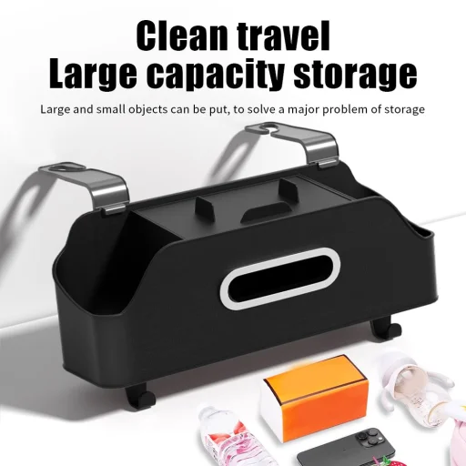 Autósülés rendező rekeszekkel OXFORD fekete - 3