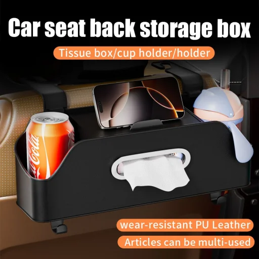 Autósülés rendező rekeszekkel OXFORD fekete - 6