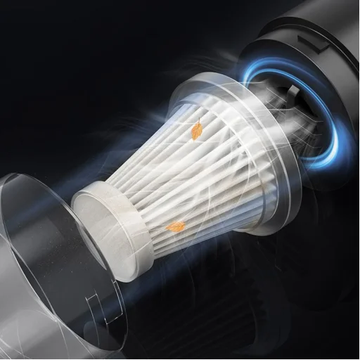 Autós porszívó vezeték nélküli, fej készlettel 4000Pa 1500 mAh fekete - 12