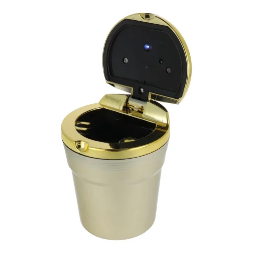 Autós hamutartó KRÓM arany - 2