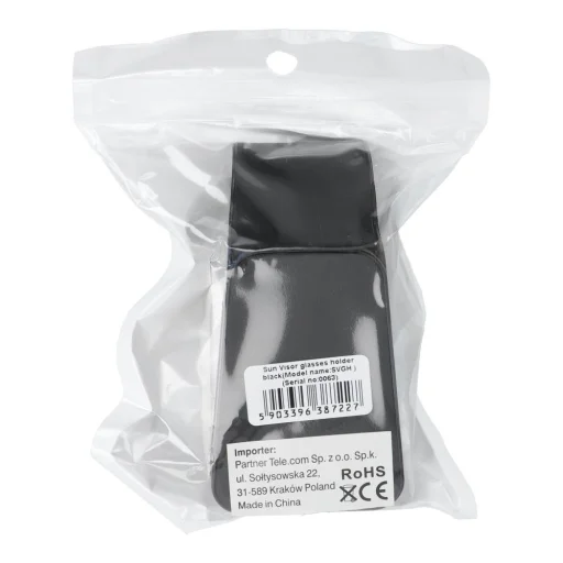 Napellenző szemüvegtartó fekete - 5