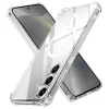  Techsuit - Ütésálló Átlátszó Szilikon MagSafe - Samsung Galaxy S24 - Átlátszó tok - 1
