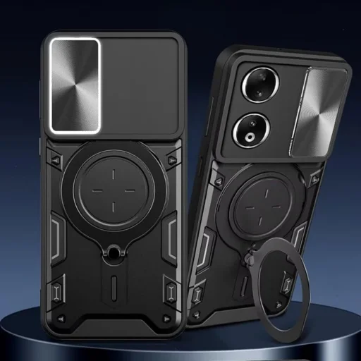  Techsuit - CamGuard Pro - Honor X7b / X7b 5G / 90 SMART - Kék tok - 4