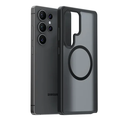Torras - Guardian Mágneses Sorozat - Samsung Galaxy S25 Ultra - Fekete tok - 3