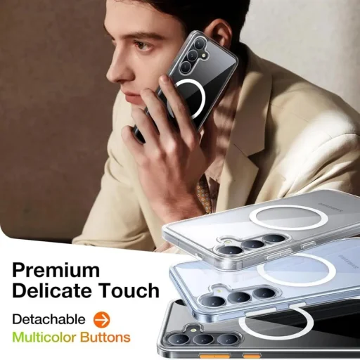 Torras - Guardian Mágneses Sorozat - Samsung Galaxy S25 Ultra - Fekete tok - 9