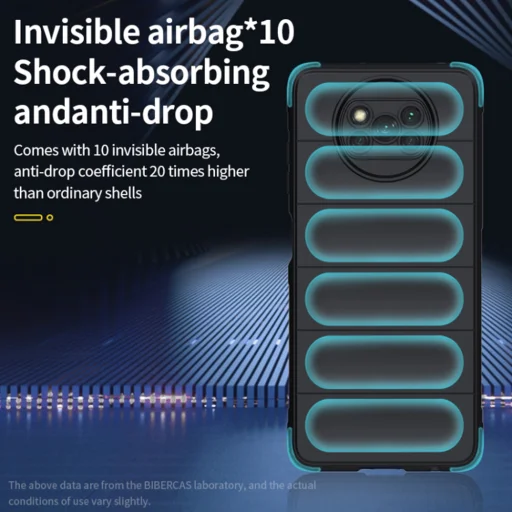  Techsuit - Magic Shield - Xiaomi Poco X3 / Poco X3 NFC / Poco X3 Pro - Fekete tok - 4