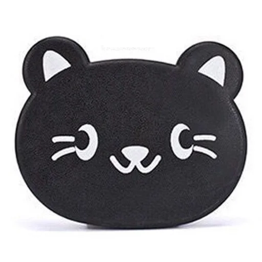 Összecsukható autós asztal gyerekeknek macska formájú fekete - 1