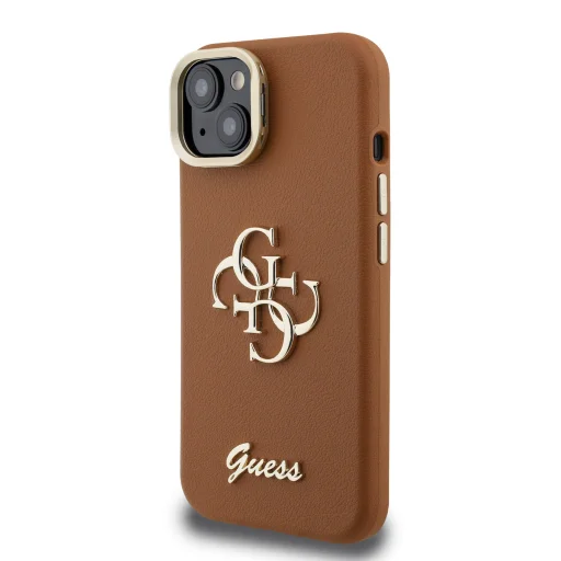 Guess PU Grained 4G Logo Stand Camera Frame tok iPhone 14 ere barna - 2