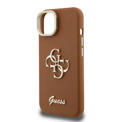 Guess PU Grained 4G Logo Stand Camera Frame tok iPhone 14 ere barna - 5