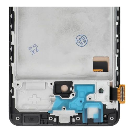 LCD kijelző kerettel SAMSUNG A41 A415 típushoz - 3