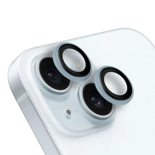  Apple iPhone 15/15 Plus Kék OBAL:ME Lencsevédő üvegfólia - 1