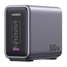 UGREEN CD333 Nexode 300W 5-Port PD GaN Töltő Szürke