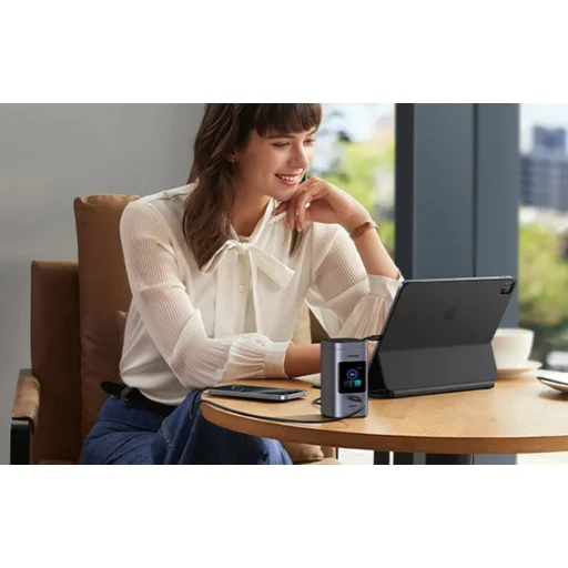 Nexode Column Power Bank Ugreen 20000mAh 145W Qi2 Display - 10