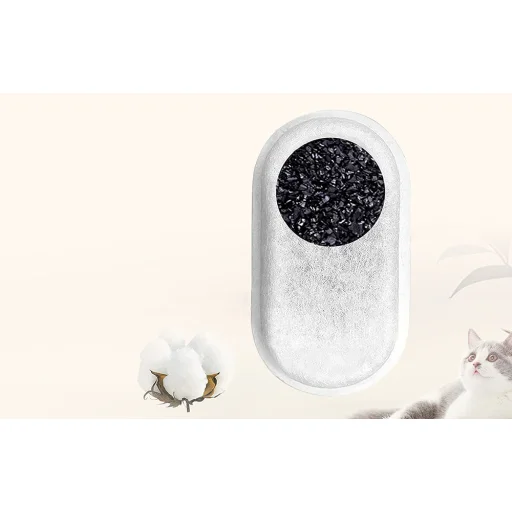 Rojeco 3,2L/2L Rozsdamentes Acél Macska Ivókút Szűrők 8 darab - 3