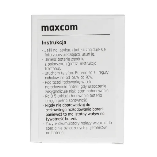 Eredeti akkumulátor Maxcom MM320/MM330-hoz - 1000 mAh - 4