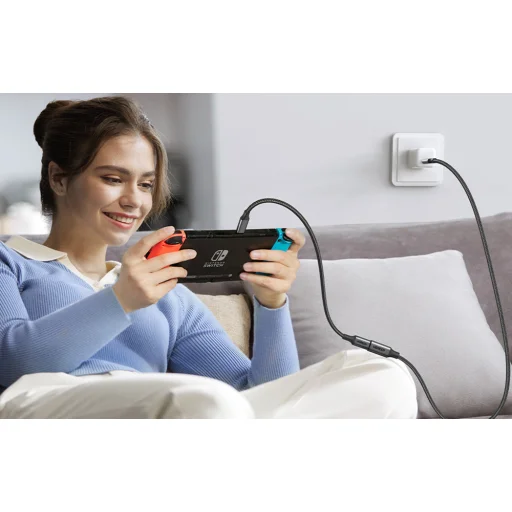 Ugreen USB 3.2 Hosszabbító Kábel US372 USB-C férfi - USB-C női Gen 2 1m (fekete) - 4