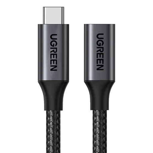 Ugreen USB 3.2 Hosszabbító Kábel US372 USB-C férfi - USB-C női Gen 2 1m (fekete) - 1