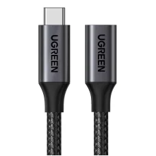 Ugreen USB 3.2 hosszabbító kábel US372 USB-C férfi-USB-C női Gen 2 0,5m (fekete)