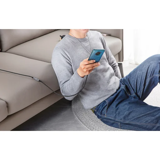 Ugreen USB 3.2 hosszabbító kábel US372 USB-C férfi-USB-C női Gen 2 0,5m (fekete) - 4