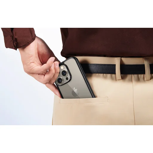 UGREEN LP740 fém rugóállványos tok iPhone 15 Pro Max (fekete) - 4