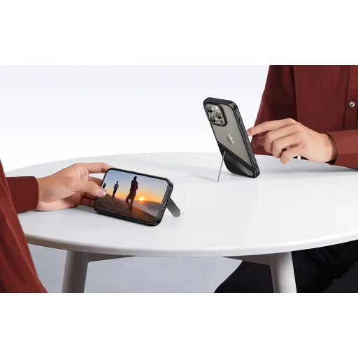 UGREEN LP740 fém rugóállványos tok iPhone 15 Pro Max (fekete) - 6