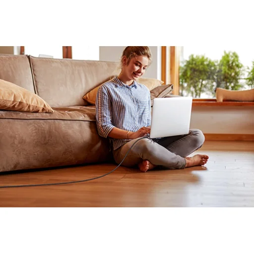 Ugreen USB-C - USB-C PD Gyors Töltőkábel L513 (Űrszürke) 2m - 6