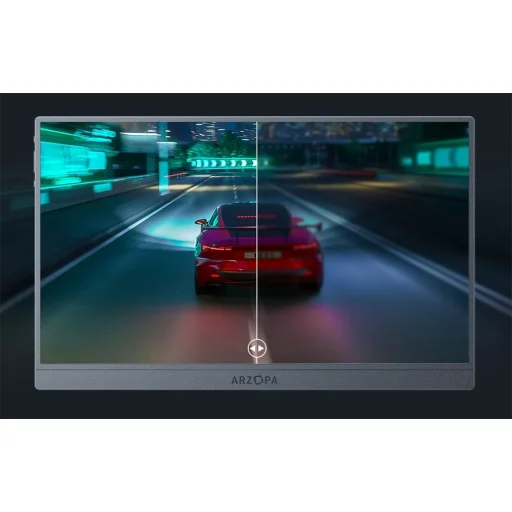 Arzopa Z1FC Ezüstszürke 16,1" Hordozható Monitor - 4