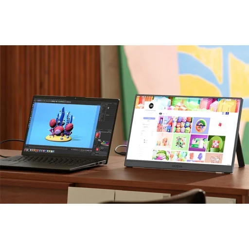 Arzopa Z1FC Ezüstszürke 16,1" Hordozható Monitor - 6