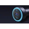 Autós töltő UGREEN, EC307, USB + 2X USB-C, 30W (fekete) thumbnail