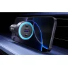 Autós töltő UGREEN, EC307, USB + 2X USB-C, 30W (fekete) thumbnail
