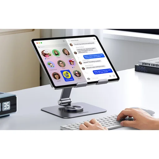 Asztali Táblagép Állvány UGREEN LP894 360°-ban Forgatható (szürke) - 4