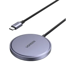 Mágneses Vezeték Nélküli Töltő UGREEN MagSafe W703, 15W, 1,5m