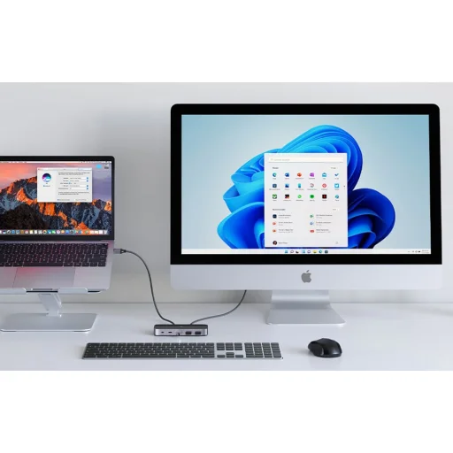 Ugreen USB 3.0 Megosztó Kapcsoló CM687 2 Be 4 Ki - 4