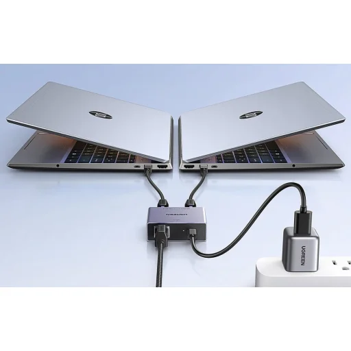 Ugreen Gigabites Ethernet Elosztó Adapter NW301 (1x2) - 4